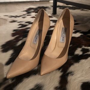 🔥Authentic Jimmy Choo Patent Leather Pumps